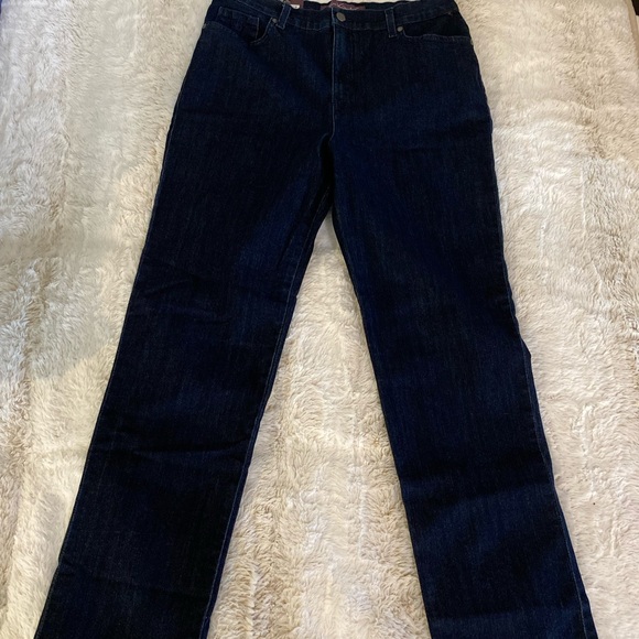 Gloria Vanderbilt Amanda Dark Blue Jeans - Picture 2 of 7